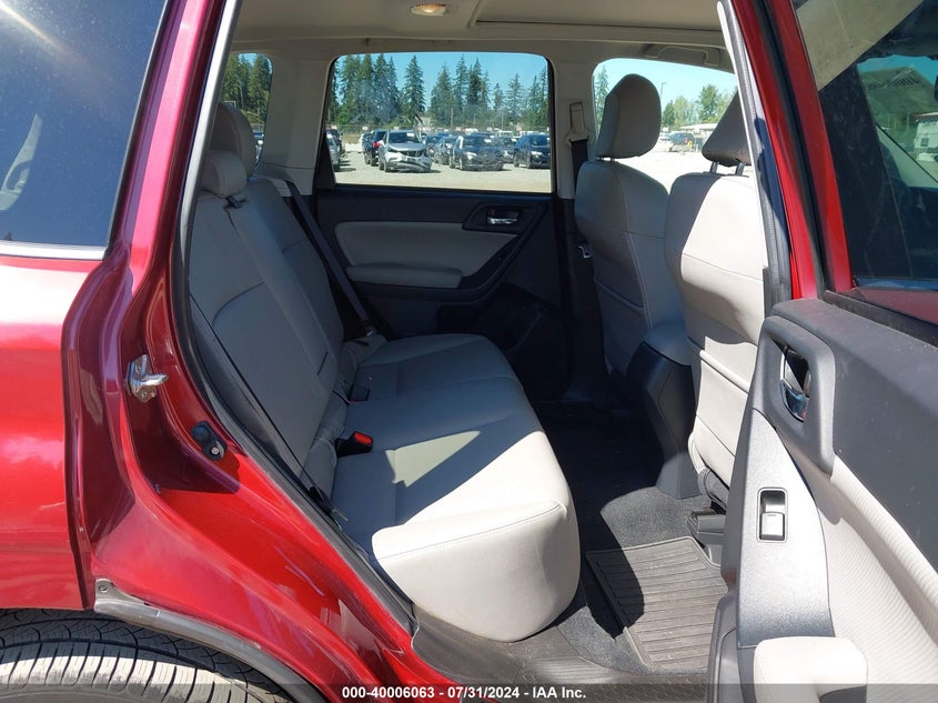 2016 SUBARU FORESTER 2.5I LIMITED - JF2SJAHC0GH435608