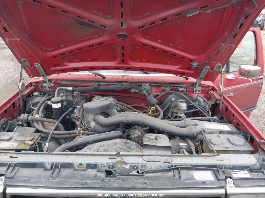 1989 Ford F150 VIN: 2FTDF15NXKCB13461 Lot: 40006068