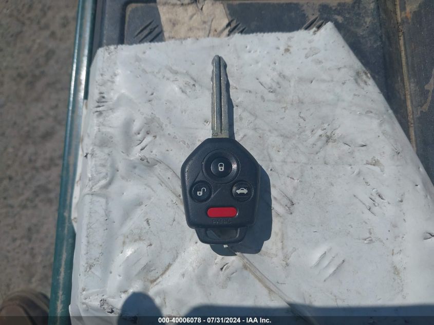 2012 Subaru Impreza 2.0I VIN: JF1GPAA61CG206562 Lot: 40006078