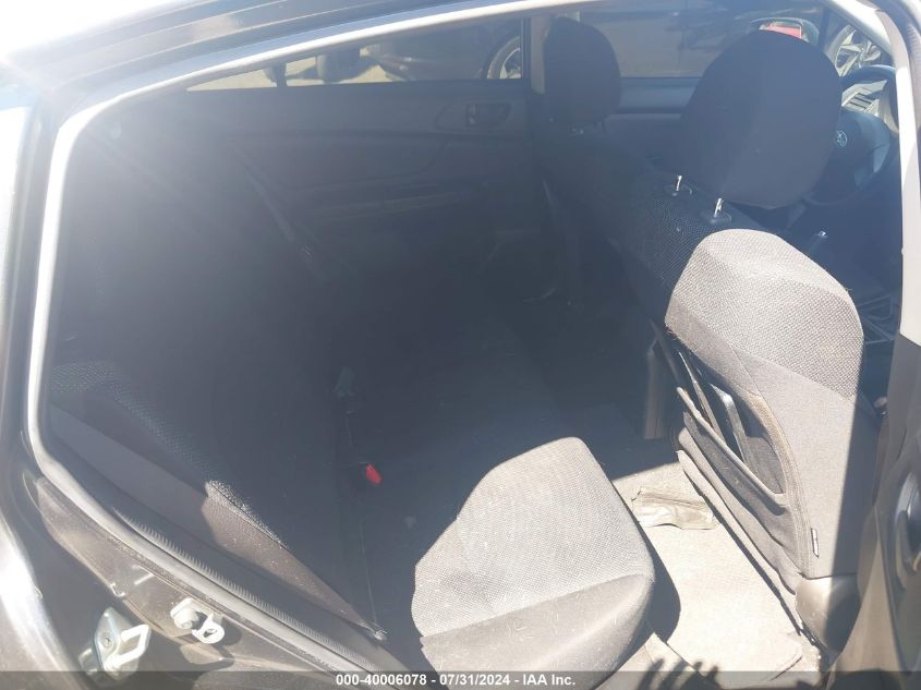 2012 Subaru Impreza 2.0I VIN: JF1GPAA61CG206562 Lot: 40006078