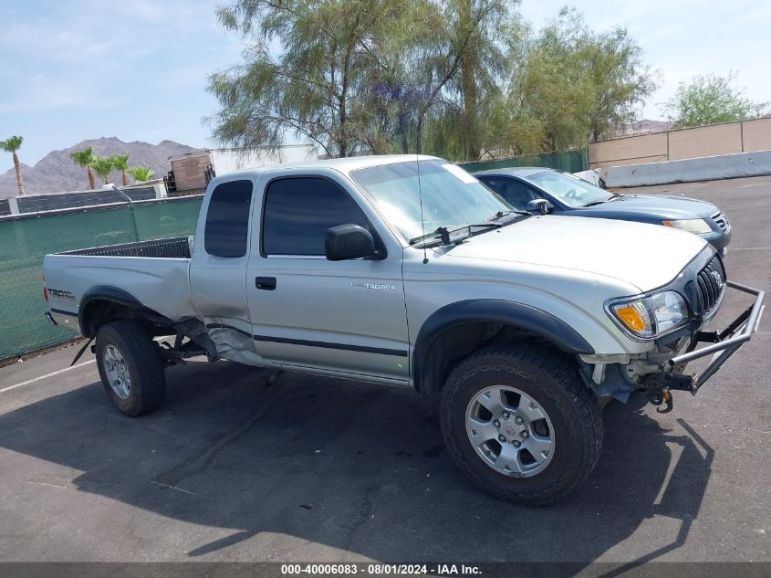 2002 Toyota Tacoma Prerunner V6 VIN: 5TESN92N52Z099117 Lot: 40006083