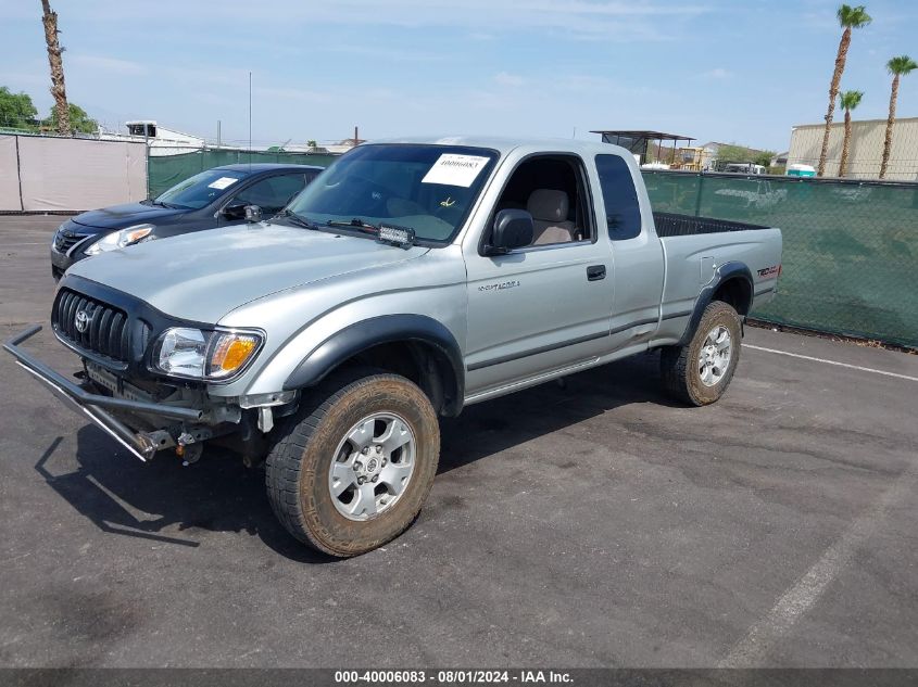 2002 Toyota Tacoma Prerunner V6 VIN: 5TESN92N52Z099117 Lot: 40006083