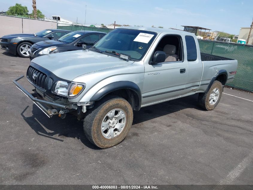 2002 Toyota Tacoma Prerunner V6 VIN: 5TESN92N52Z099117 Lot: 40006083