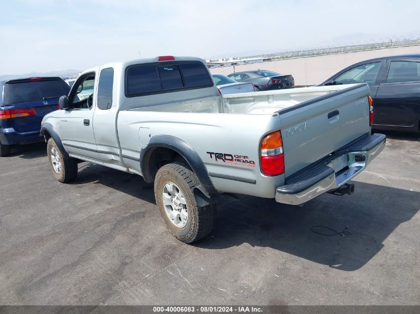 2002 Toyota Tacoma Prerunner V6 VIN: 5TESN92N52Z099117 Lot: 40006083