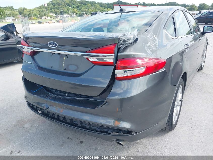 2017 Ford Fusion Se VIN: 3FA6P0H76HR143060 Lot: 40006109