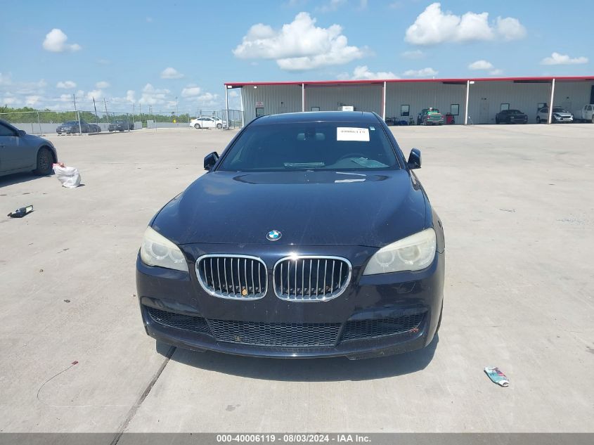 2013 BMW 740Li VIN: WBAYE4C53DD137240 Lot: 40006119