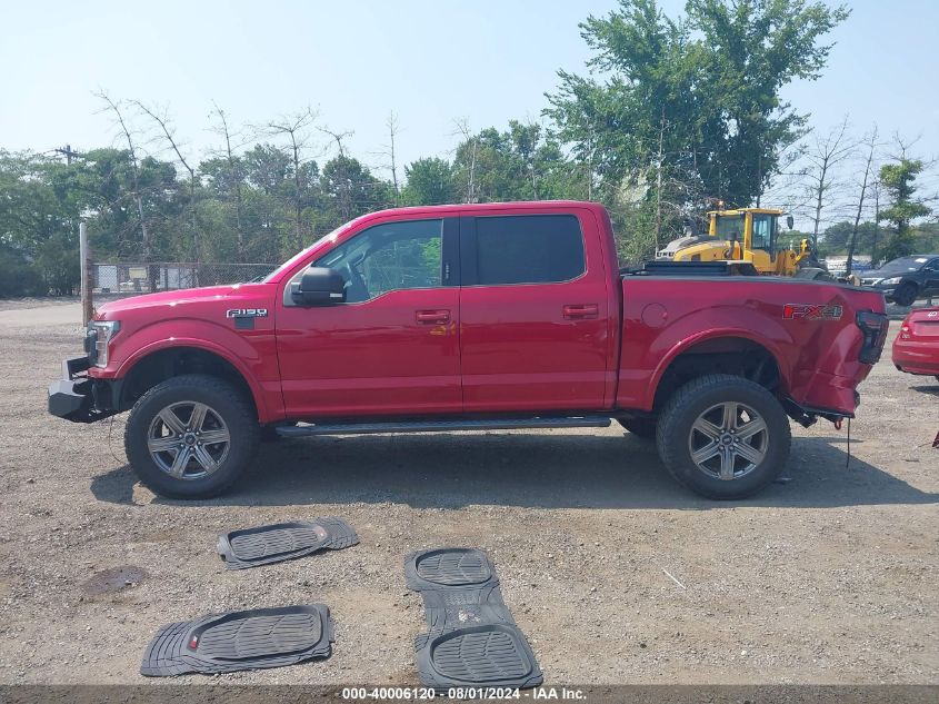 2018 Ford F-150 Xlt VIN: 1FTEW1EP9JFA28104 Lot: 40006120