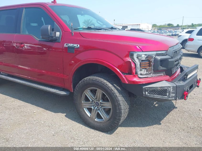 2018 Ford F-150 Xlt VIN: 1FTEW1EP9JFA28104 Lot: 40006120