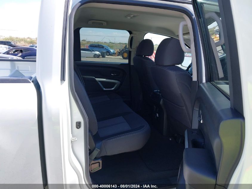 2021 Nissan Titan Sv 4X2 VIN: 1N6AA1EFXMN518711 Lot: 40006143