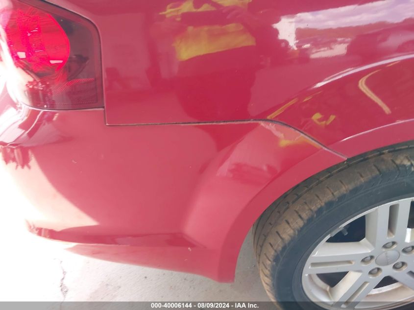 2012 Dodge Avenger Sxt VIN: 1C3CDZCB9CN293413 Lot: 40006144