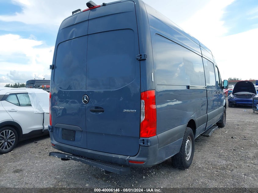 2019 MERCEDES-BENZ SPRINTER 2500 HIGH ROOF V6 - WD4PF1CD6KP142760