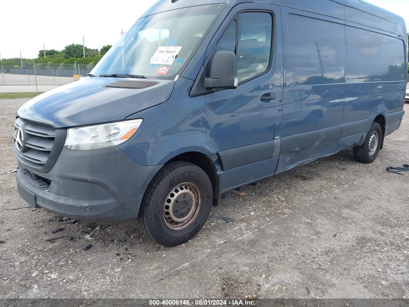 2019 MERCEDES-BENZ SPRINTER 2500 HIGH ROOF V6 - WD4PF1CD6KP142760