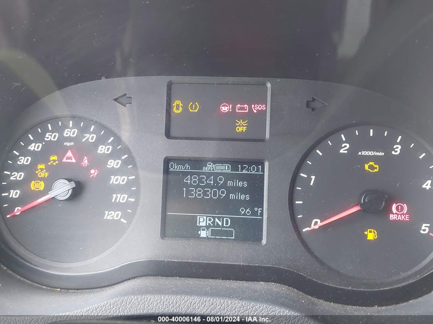 2019 MERCEDES-BENZ SPRINTER 2500 HIGH ROOF V6 - WD4PF1CD6KP142760