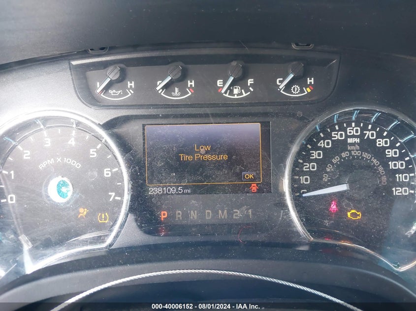 2012 Ford F150 Supercrew VIN: 1FTFW1ET6CFC92305 Lot: 40006152