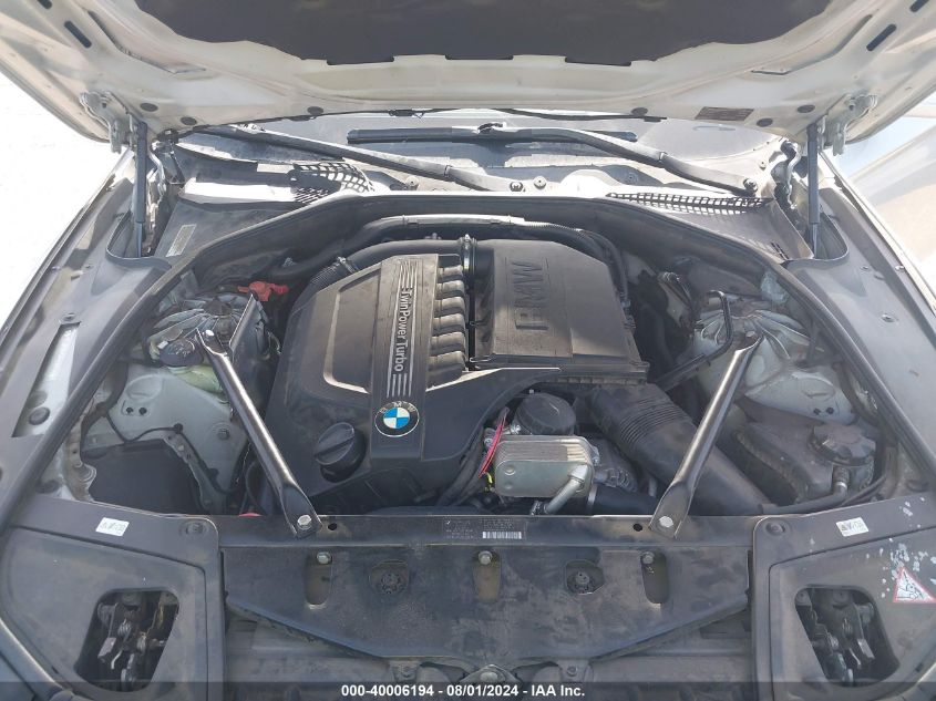 2013 BMW 535I VIN: WBAFR7C5XDC822872 Lot: 40006194