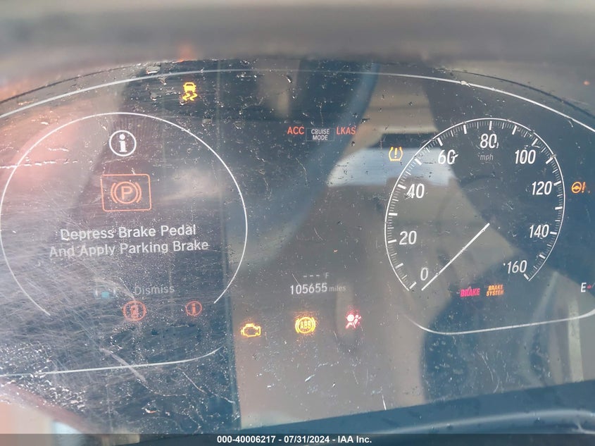 VIN 1HGCV2F53JA006143 2018 HONDA ACCORD EX-L 2.0T