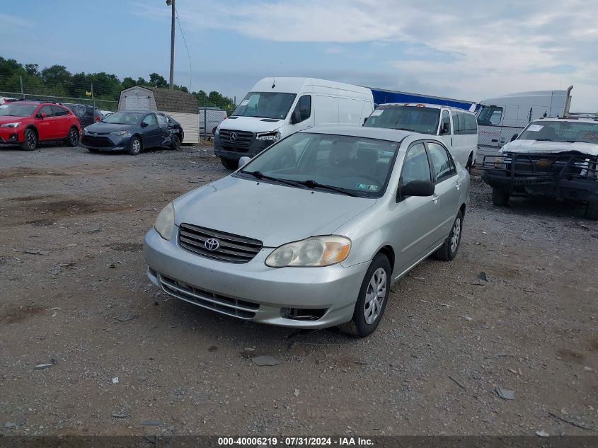 JTDBR32E342030614 | 2004 TOYOTA COROLLA