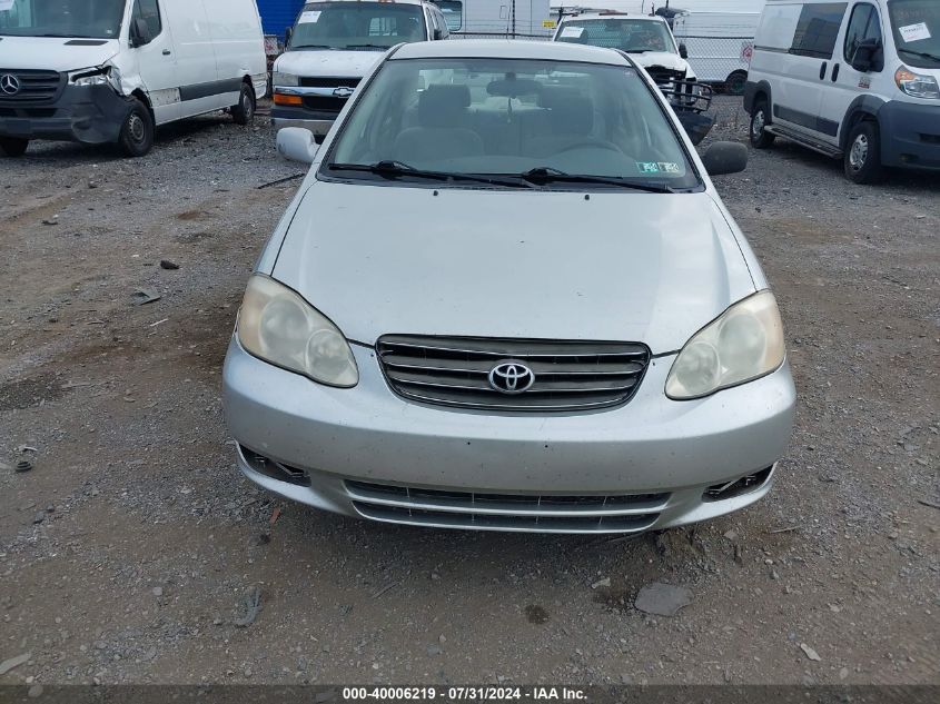 2004 Toyota Corolla Le VIN: JTDBR32E342030614 Lot: 40006219