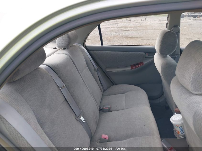 2004 Toyota Corolla Le VIN: JTDBR32E342030614 Lot: 40006219