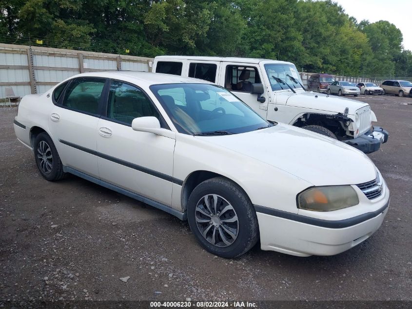 2G1WF52E659334702 | 2005 CHEVROLET IMPALA