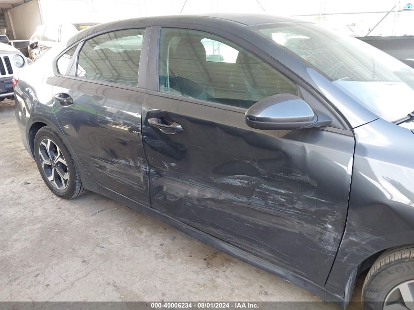 2020 Kia Forte Fe/Lxs VIN: 3KPF24AD9LE262429 Lot: 40006234