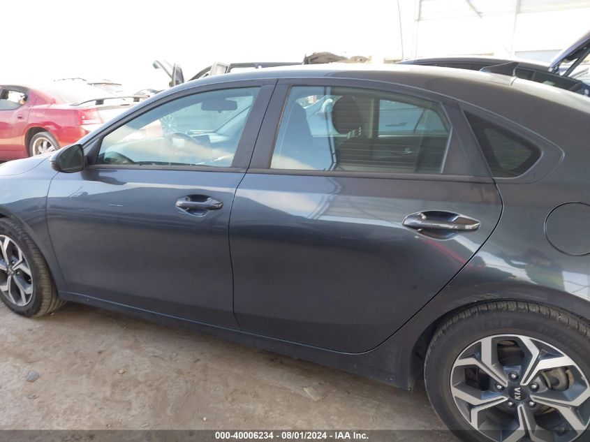 2020 Kia Forte Fe/Lxs VIN: 3KPF24AD9LE262429 Lot: 40006234