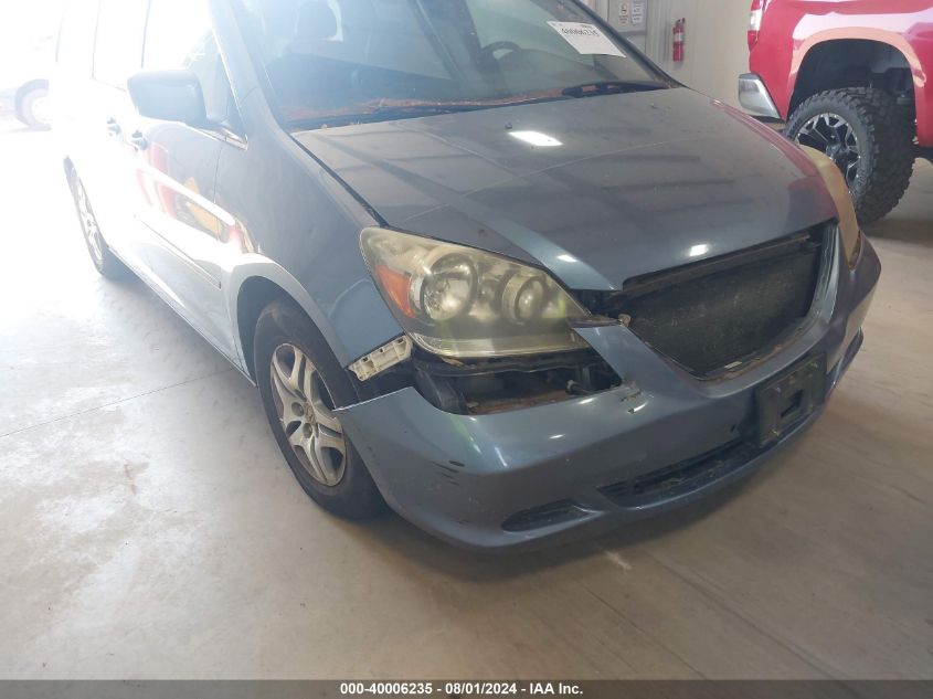 2006 Honda Odyssey Ex-L VIN: 5FNRL38786B125792 Lot: 40006235