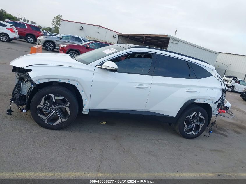 2022 Hyundai Tucson Hybrid Limited VIN: KM8JECA17NU053742 Lot: 40006277