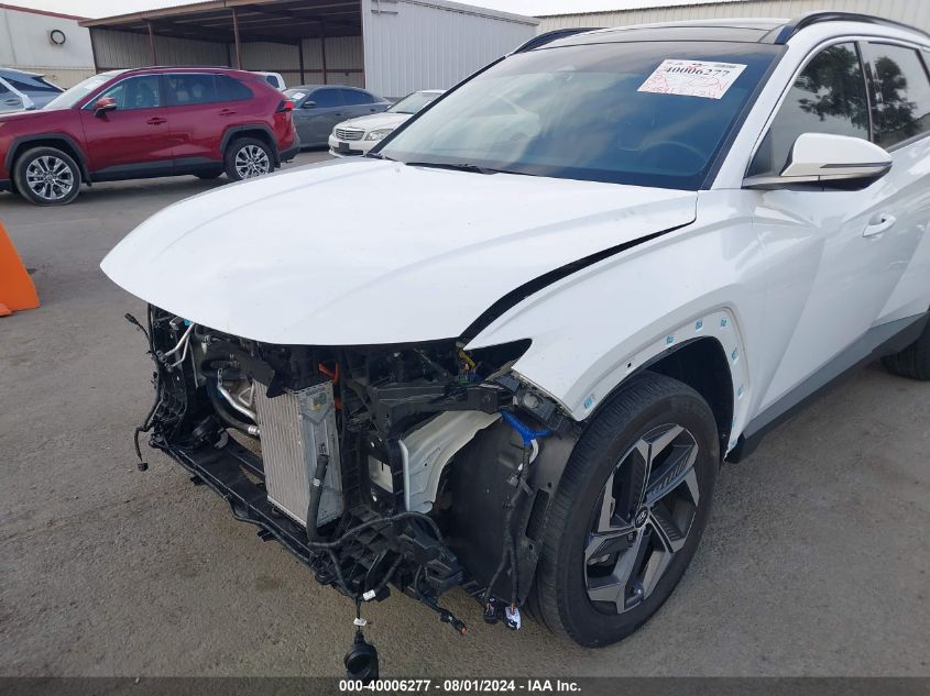 2022 Hyundai Tucson Hybrid Limited VIN: KM8JECA17NU053742 Lot: 40006277