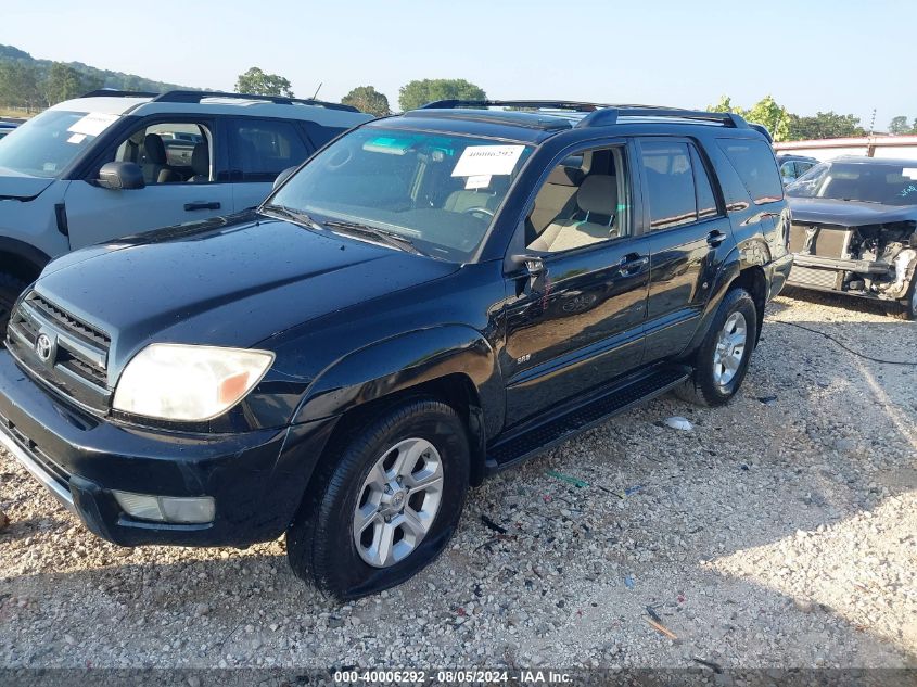 2004 Toyota 4Runner Sr5 V6 VIN: JTEZU14RX40025449 Lot: 40006292