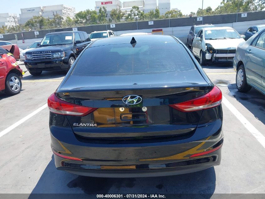 2018 Hyundai Elantra Value Edition VIN: 5NPD84LF0JH310445 Lot: 40006301