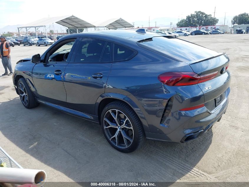 VIN 5UXCY6C03N9M60811 2022 BMW X6, Xdrive40I no.3