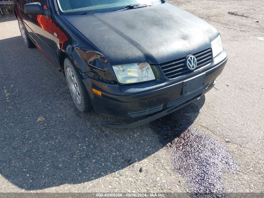 2003 Volkswagen Jetta Gl VIN: WVWRK61J03W381653 Lot: 40006356