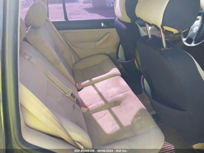 2003 Volkswagen Jetta Gl VIN: WVWRK61J03W381653 Lot: 40006356