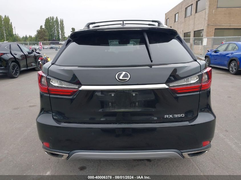 2021 Lexus Rx 350 VIN: 2T2HZMDA8MC277408 Lot: 40006378