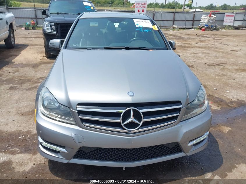 2014 MERCEDES-BENZ C 300 VIN: WDDGF8AB3EA960139