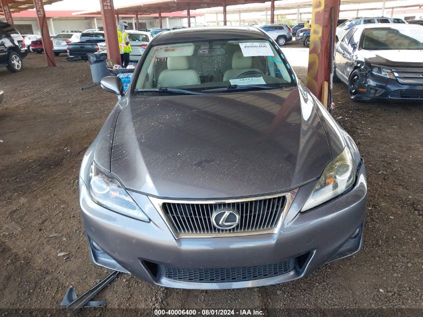 2012 Lexus Is 250 VIN: JTHBF5C2XC5174911 Lot: 40006400