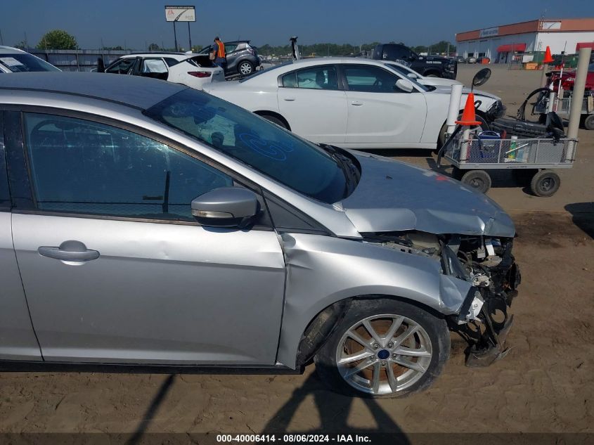 2015 Ford Focus Se VIN: 1FADP3F29FL343507 Lot: 40006414