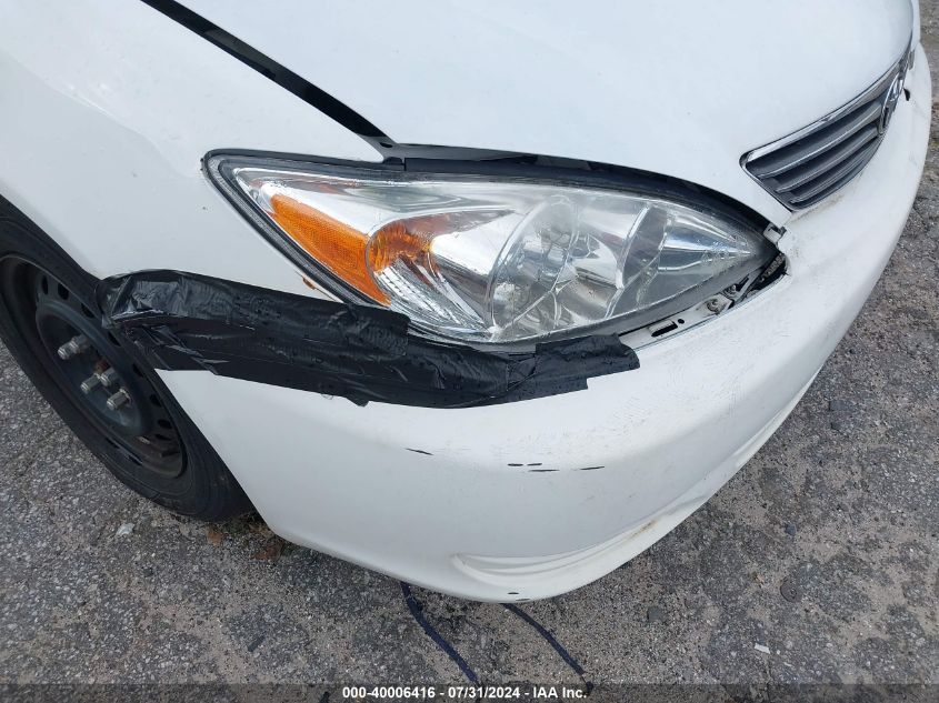 2004 Toyota Camry Le V6 VIN: 4T1BF32K84U078219 Lot: 40006416