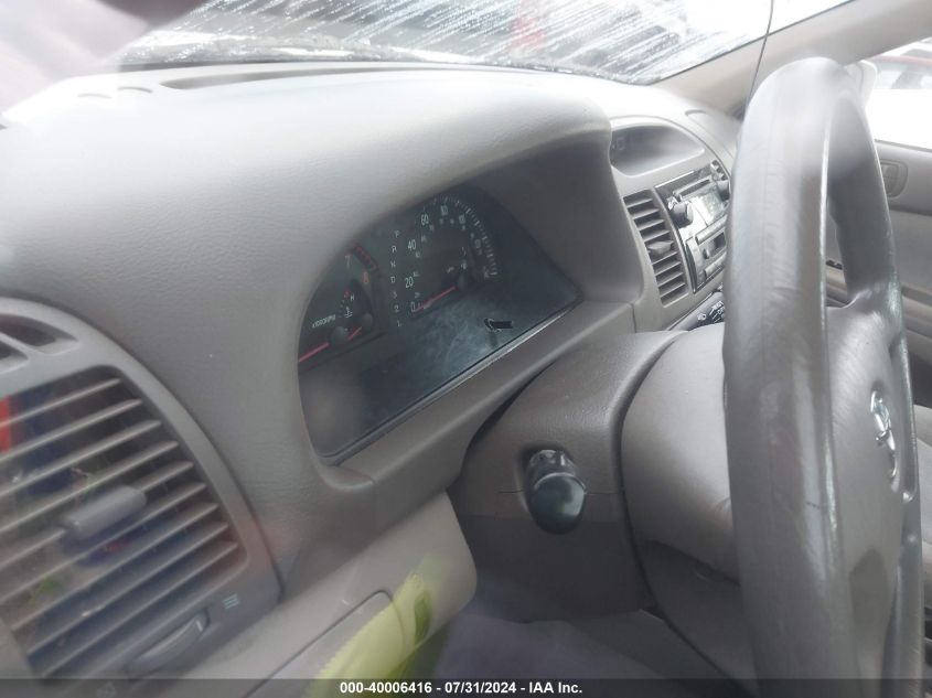 2004 Toyota Camry Le V6 VIN: 4T1BF32K84U078219 Lot: 40006416