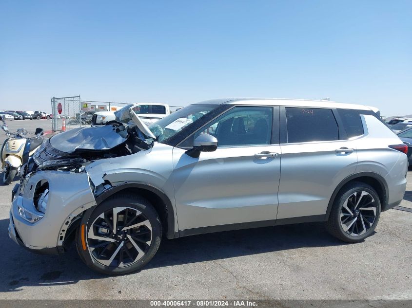 2024 Mitsubishi Outlander Se 2.5 S-Awc/Se Black Edition S-Awc/Se Black Edition W/Pano Roof S-Awc/Se Ralliart S-Awc VIN: JA4J4VA83RZ038979 Lot: 40006417