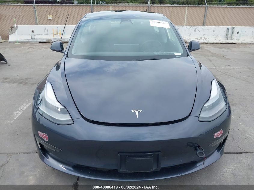 2022 Tesla Model 3 Performance Dual Motor All-Wheel Drive VIN: 5YJ3E1EC9NF129029 Lot: 40006419