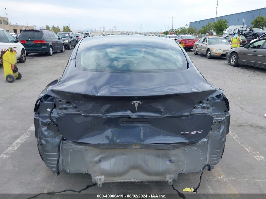 2022 TESLA MODEL 3 PERFORMANCE DUAL MOTOR ALL-WHEEL DRIVE - 5YJ3E1EC9NF129029