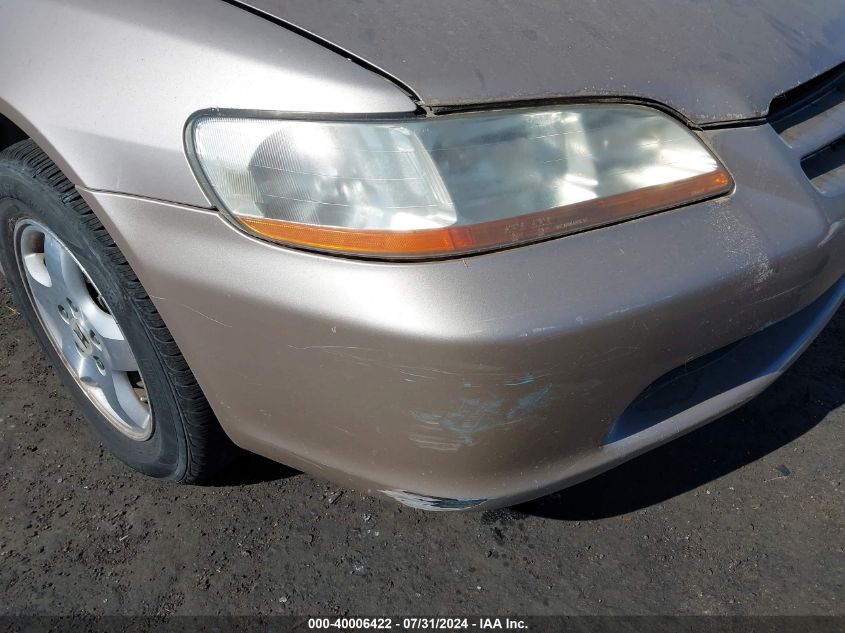 2000 Honda Accord 3.0 Ex VIN: 1HGCG1653YA099518 Lot: 40006422