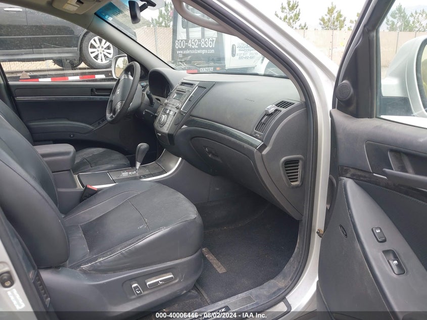 2010 Hyundai Veracruz Limited VIN: KM8NU4CC5AU138324 Lot: 40006446