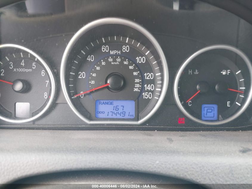 2010 Hyundai Veracruz Limited VIN: KM8NU4CC5AU138324 Lot: 40006446