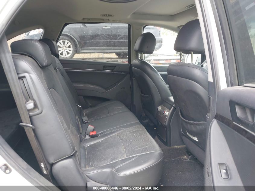 2010 Hyundai Veracruz Limited VIN: KM8NU4CC5AU138324 Lot: 40006446