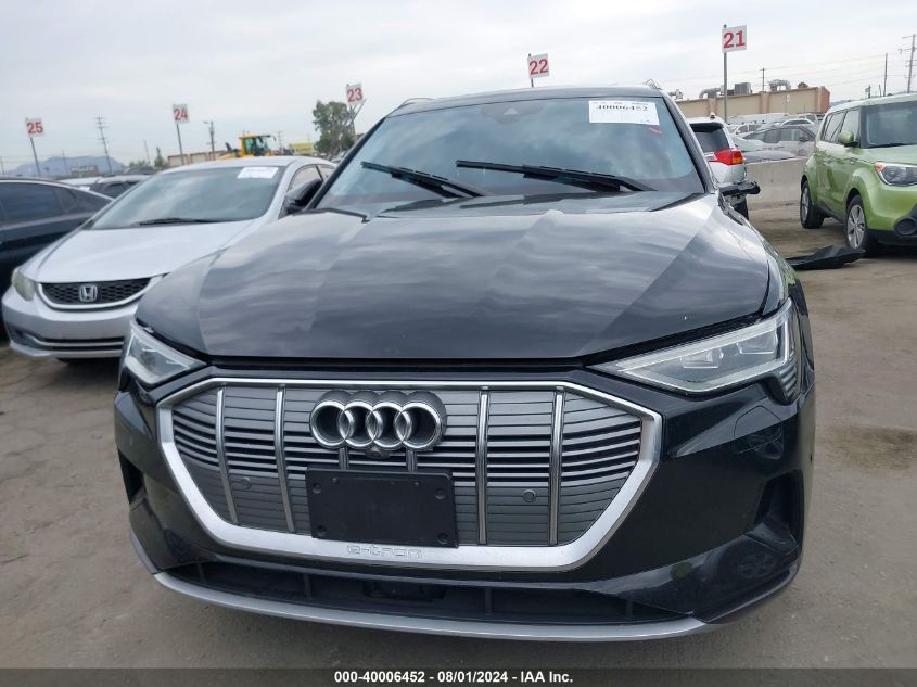 2019 Audi E-Tron Premium Plus VIN: WA1VABGE5KB011092 Lot: 40006452