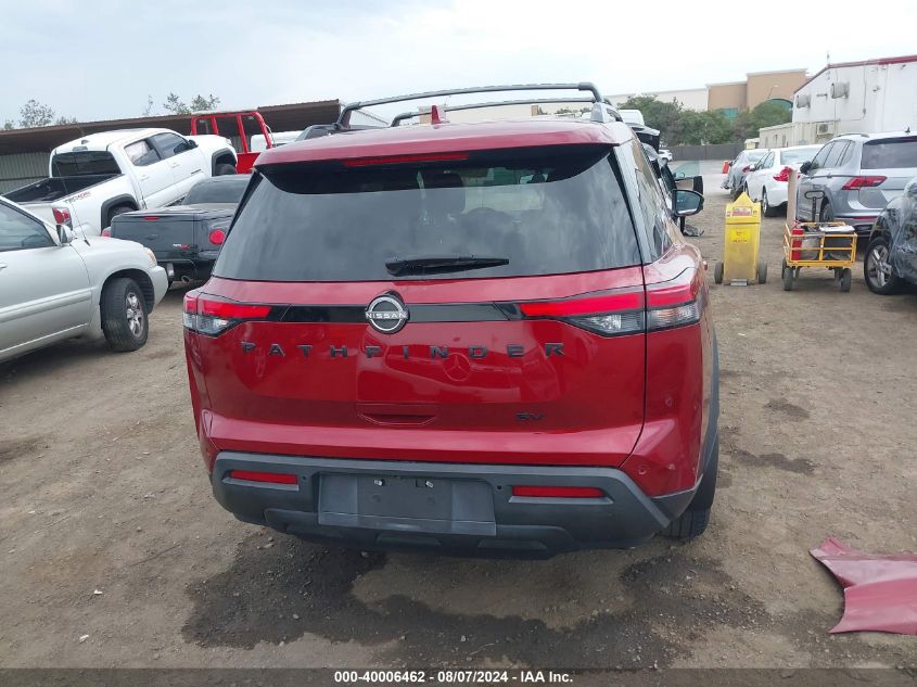 2022 Nissan Pathfinder Sv 2Wd VIN: 5N1DR3BA8NC218624 Lot: 40006462