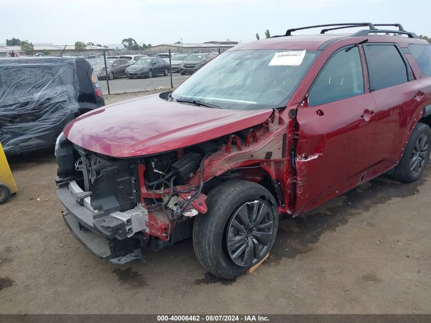 2022 Nissan Pathfinder Sv 2Wd VIN: 5N1DR3BA8NC218624 Lot: 40006462